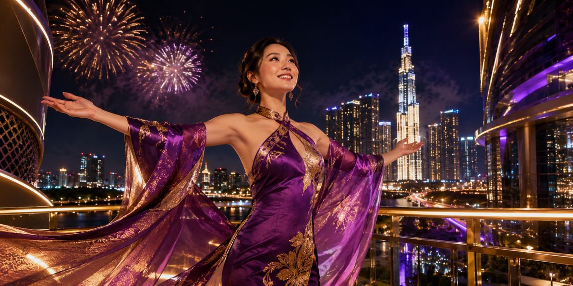 Người chơi TP. Hồ Chí Minh trong trang phục áo dài thưởng thức casino trực tuyến